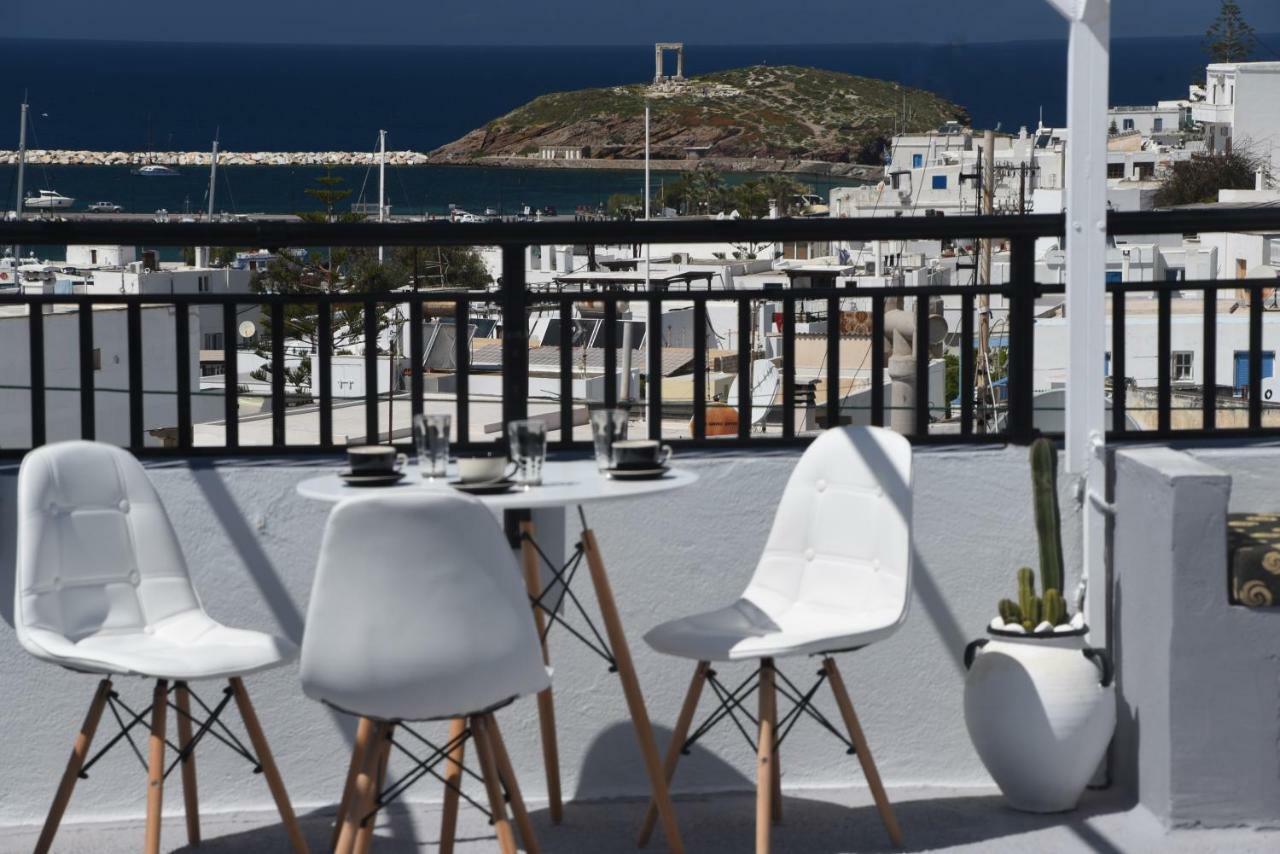Ferienwohnung View From Above Naxos City Exterior foto