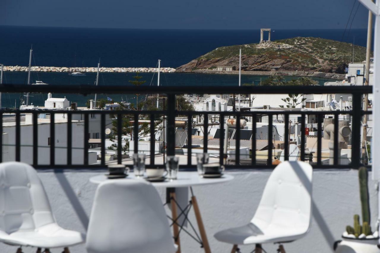 Ferienwohnung View From Above Naxos City Exterior foto